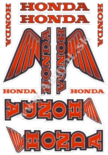 Nálepky Honda