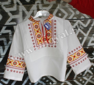 Vyšívaná detská košeľa Čičmany (kroj)