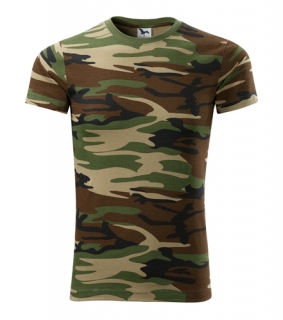 Tričko "camouflage brown"