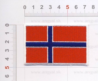 Nášivka - Nórska vlajka 2