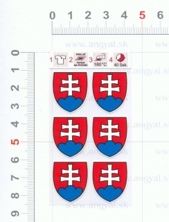 Nažehlovačky - Slovenský znak A