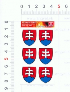 Nálepka - Slovenský znak A